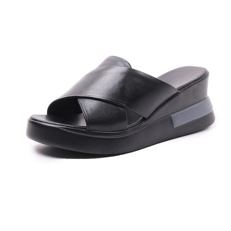 NICE CASUAL SANDALS WITH PLATFORM - Image 9