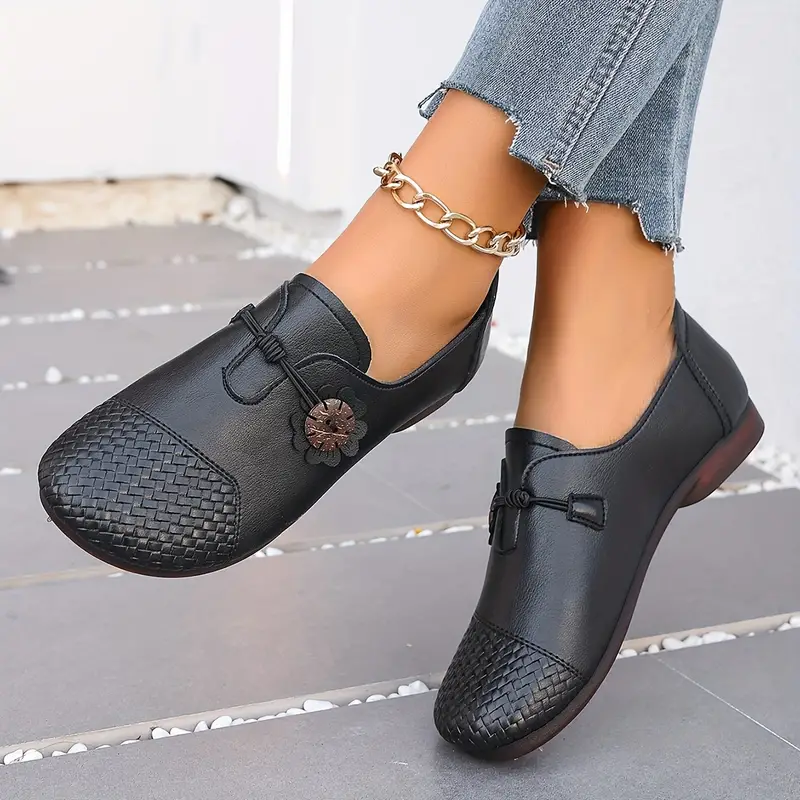 NYLAH™ WOMEN'S TRENDY LEATHER SOFT-SOLED SHOES - Image 3