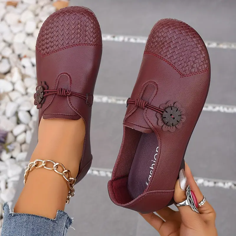 NYLAH™ WOMEN'S TRENDY LEATHER SOFT-SOLED SHOES - Image 7