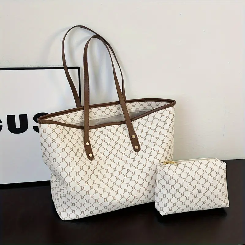 OLIVIA™ LARGE CAPACITY VINTAGE PATTERN TOTE BAG - Image 5