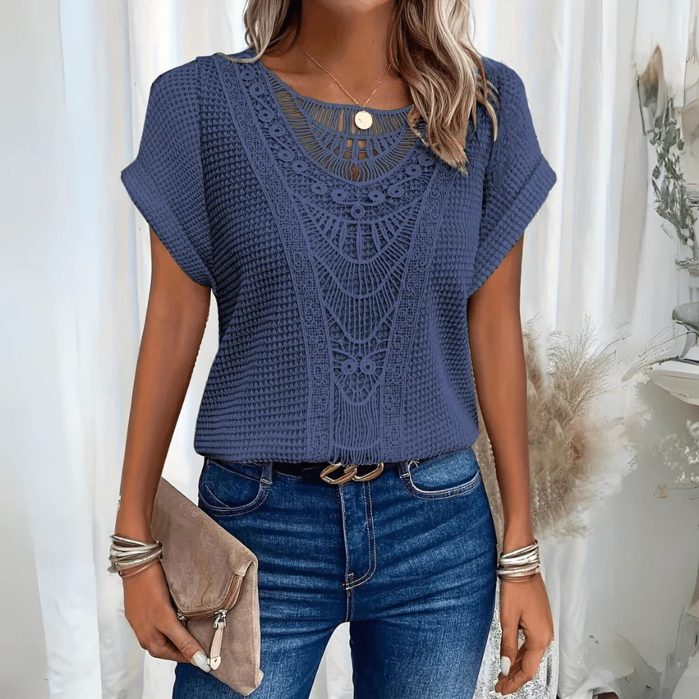 PEARL™ | ELEGANT IBIZA STYLE BLOUSE - Image 3
