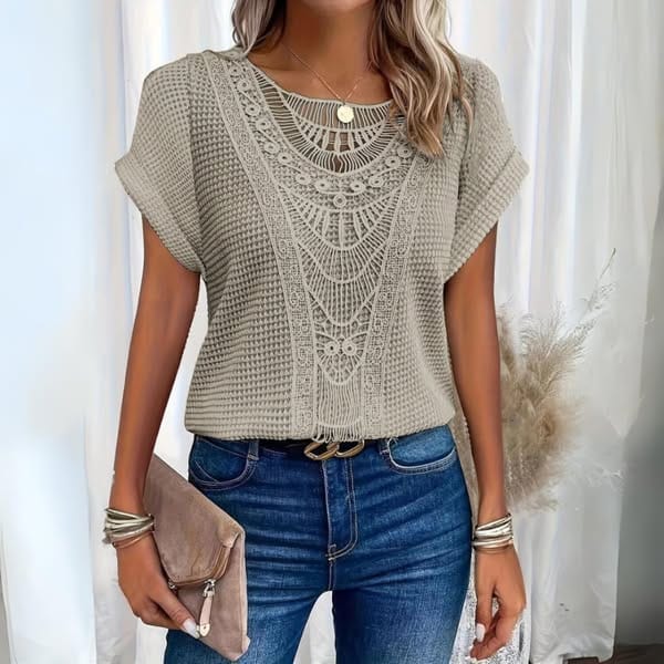 PEARL™ | ELEGANT IBIZA STYLE BLOUSE - Image 8