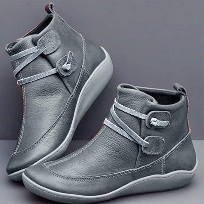 PREMIUM | SOFT UNISEX ORTHO VEGAN LEATHER BOOTS - Buy 1 Get 1 - Image 3