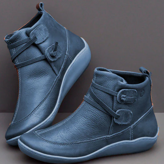 PREMIUM | SOFT UNISEX ORTHO VEGAN LEATHER BOOTS - Buy 1 Get 1 - Image 4