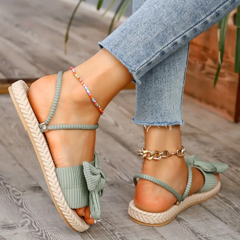 QUAIRADING™ WOMEN'S BOWKNOT DECOR SLIDE SANDALS - Image 21