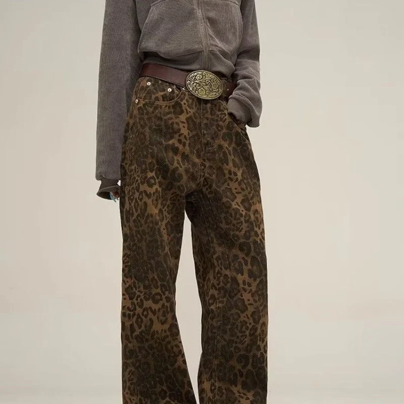 RAELYN™ LEOPARD PRINT JEANS - Image 4