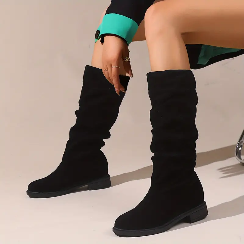 SANNELLE™ MID-CALF SLOUCHY BOOTS
