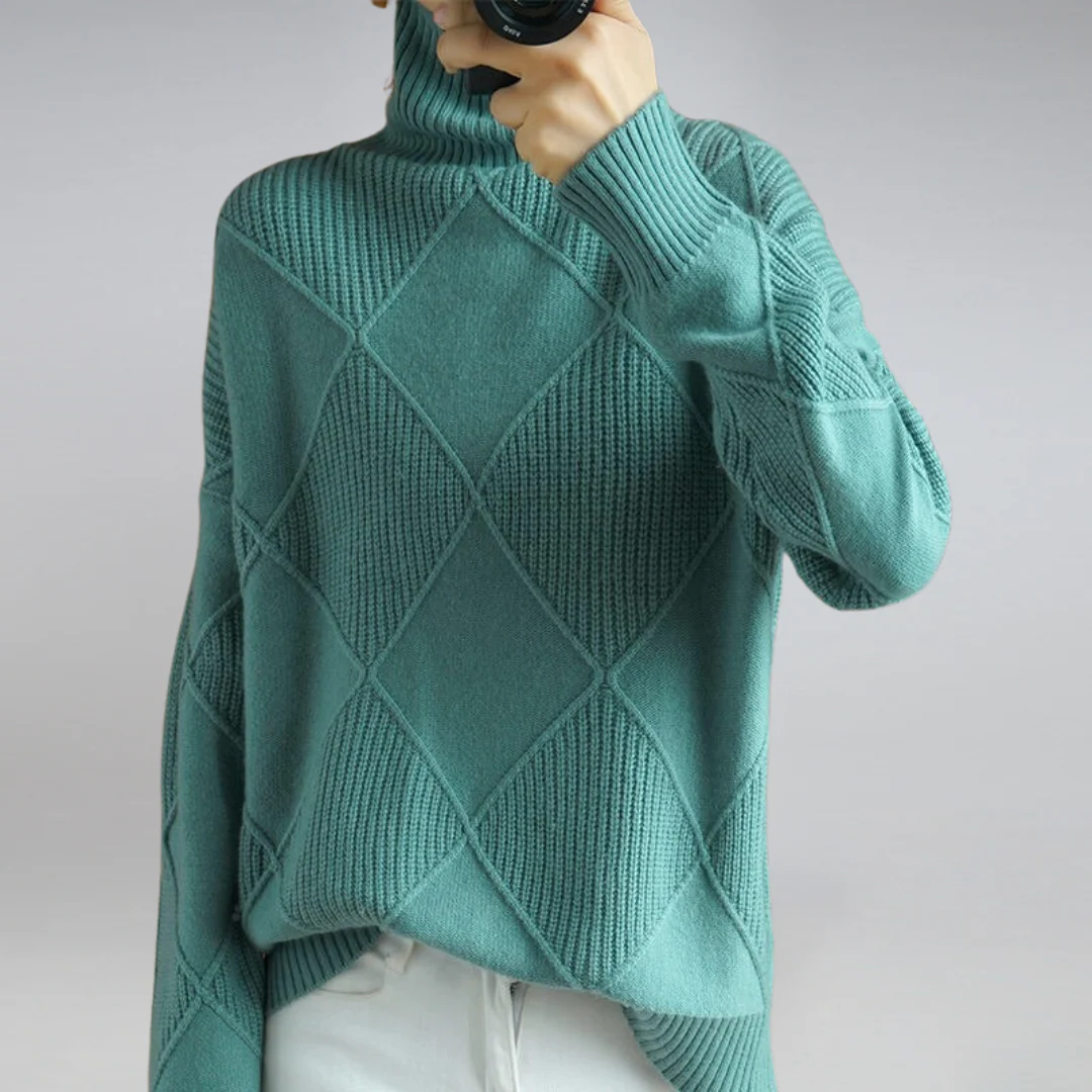 SIENNA - CASHMERE TURTLENECK SWEATER - Image 11