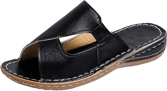 WOMEN CASUAL SUMMER COMFY SLIP ON SANDALS 2026 - Image 5