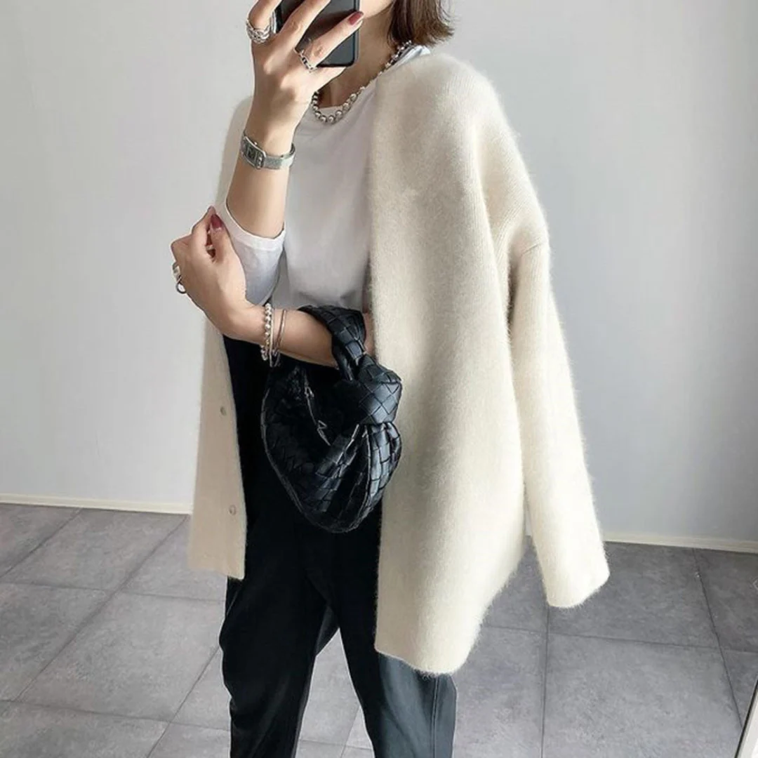 SOPHIE™ | SOFT CASHMERE KNIT CARDIGAN - Image 8