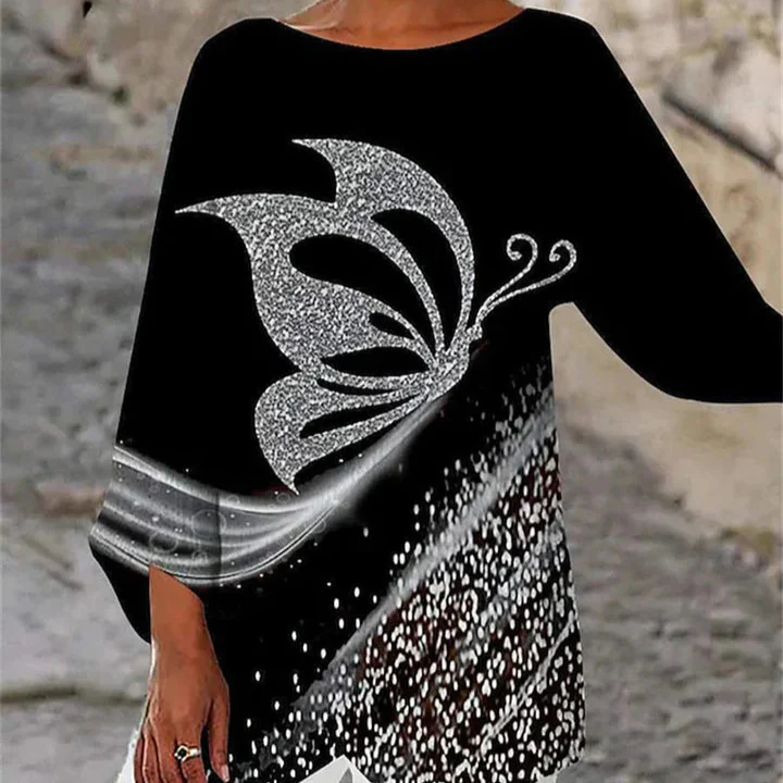 TALLULAH™ | ELEGANT CREW NECK TOP