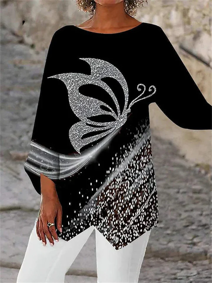 TALLULAH™ | ELEGANT CREW NECK TOP - Image 2