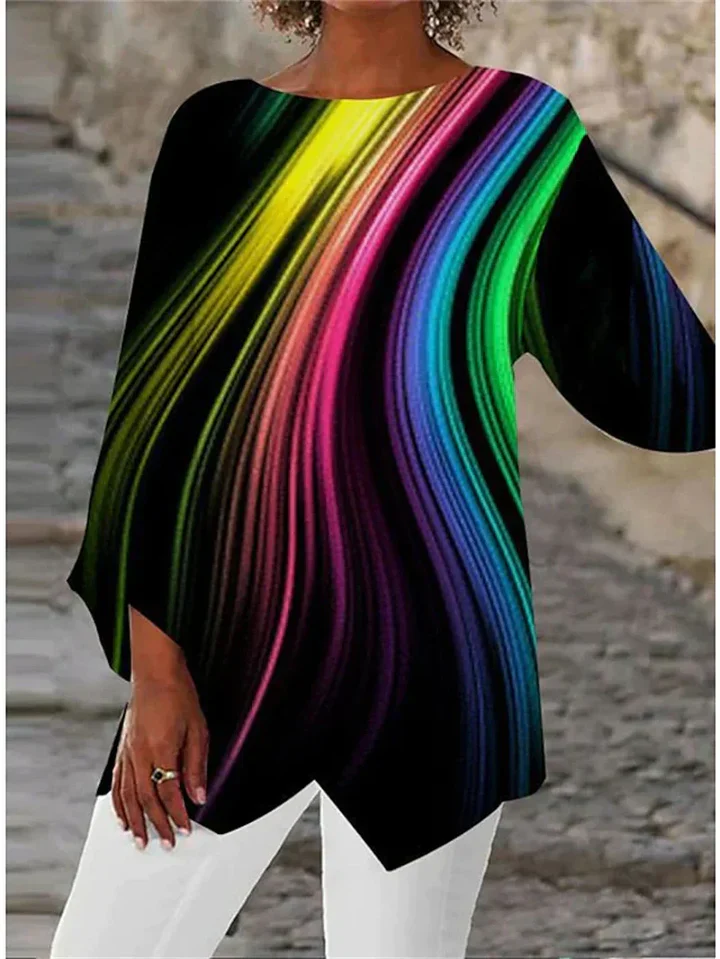 TALLULAH™ | ELEGANT CREW NECK TOP - Image 4