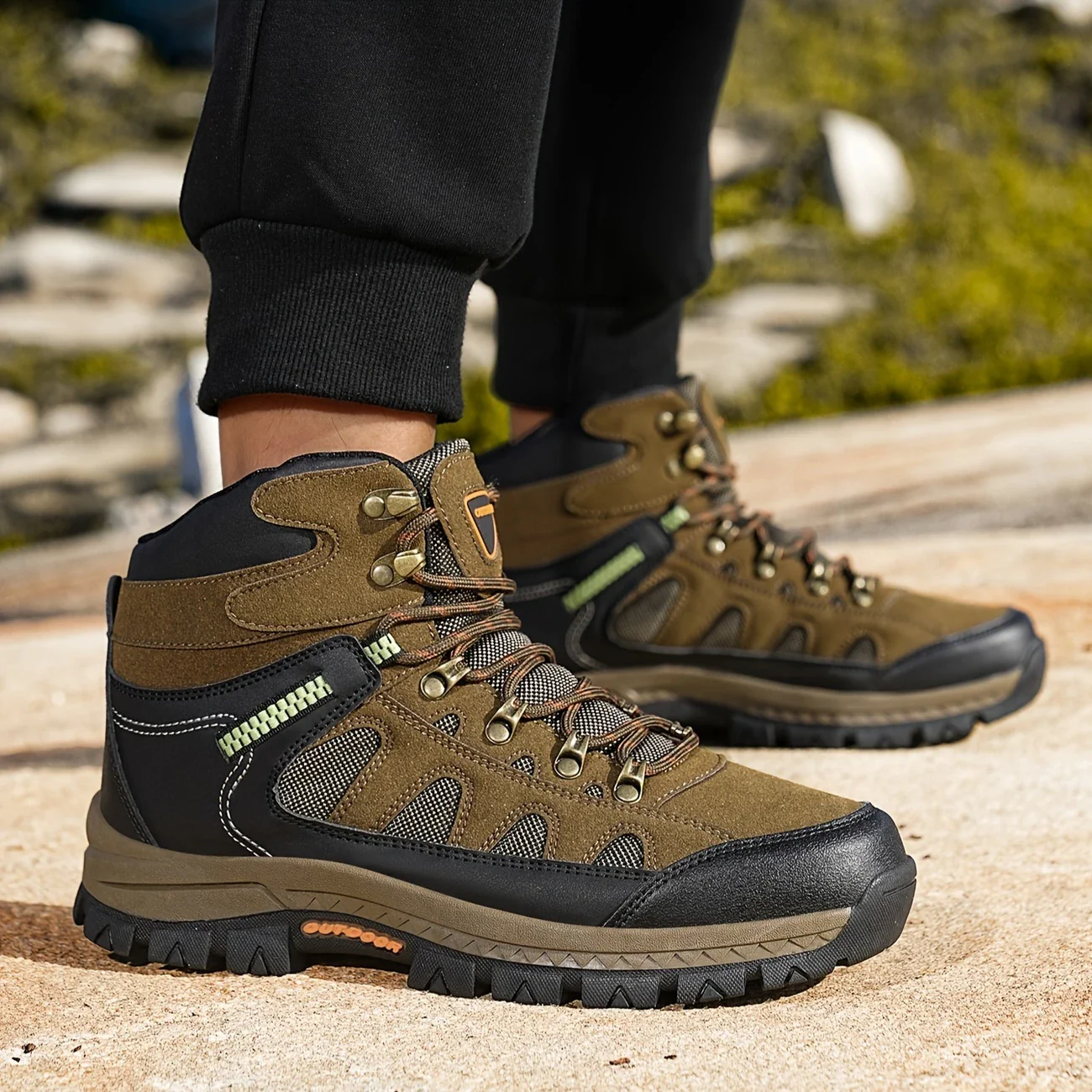 TERRAFLEX™ — MEN’S CAMO HIGH-TOP FASHION HIKING BOOTS - Image 3