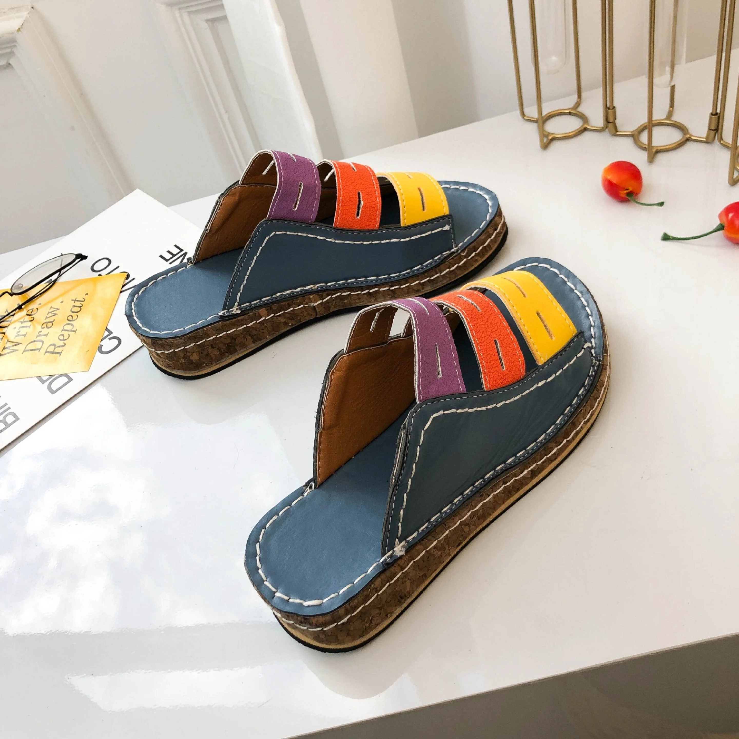 PREMIUM ORTHOPEDIC TRICOLOR SANDALS - 2026 - Image 11