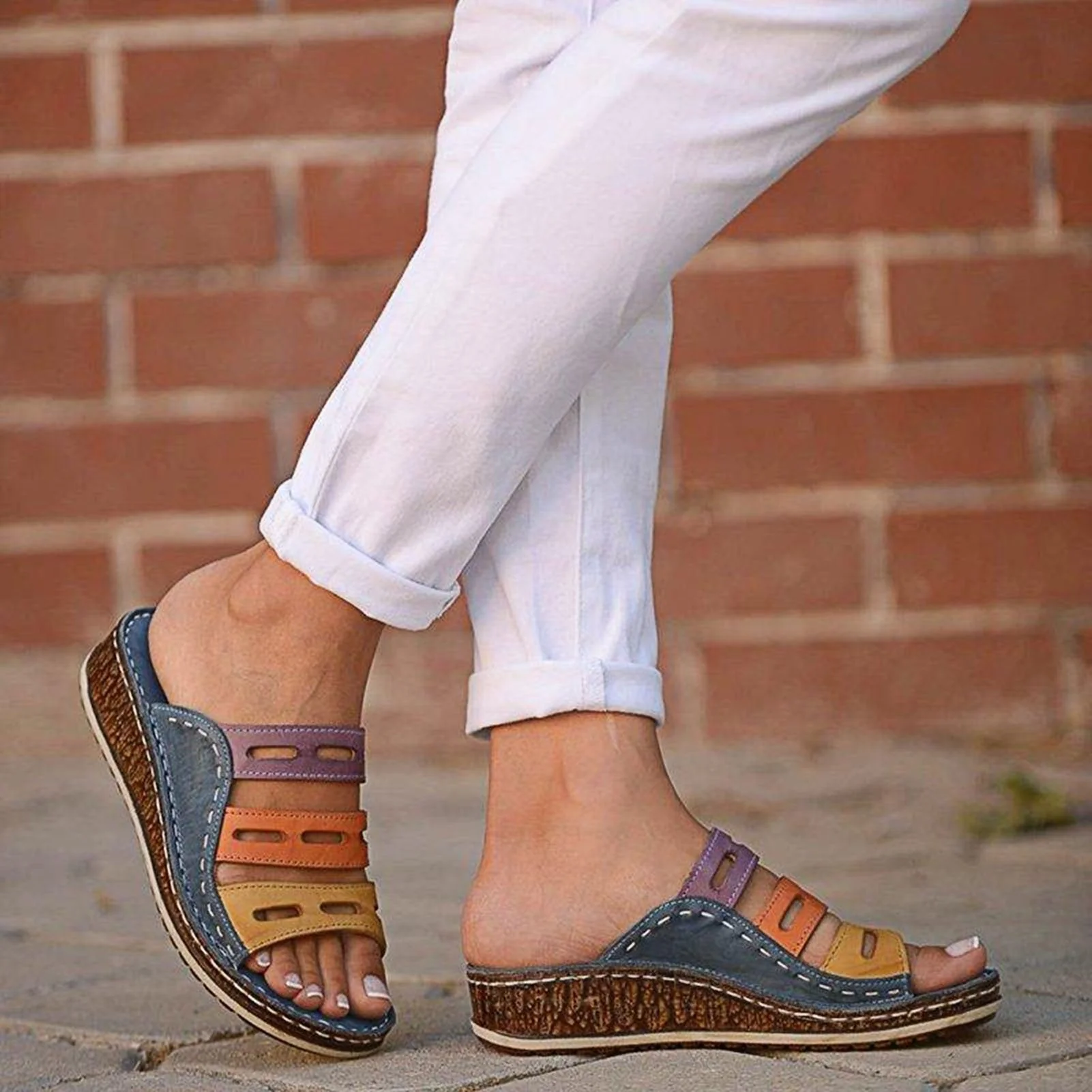 PREMIUM ORTHOPEDIC TRICOLOR SANDALS - 2026 - Image 3