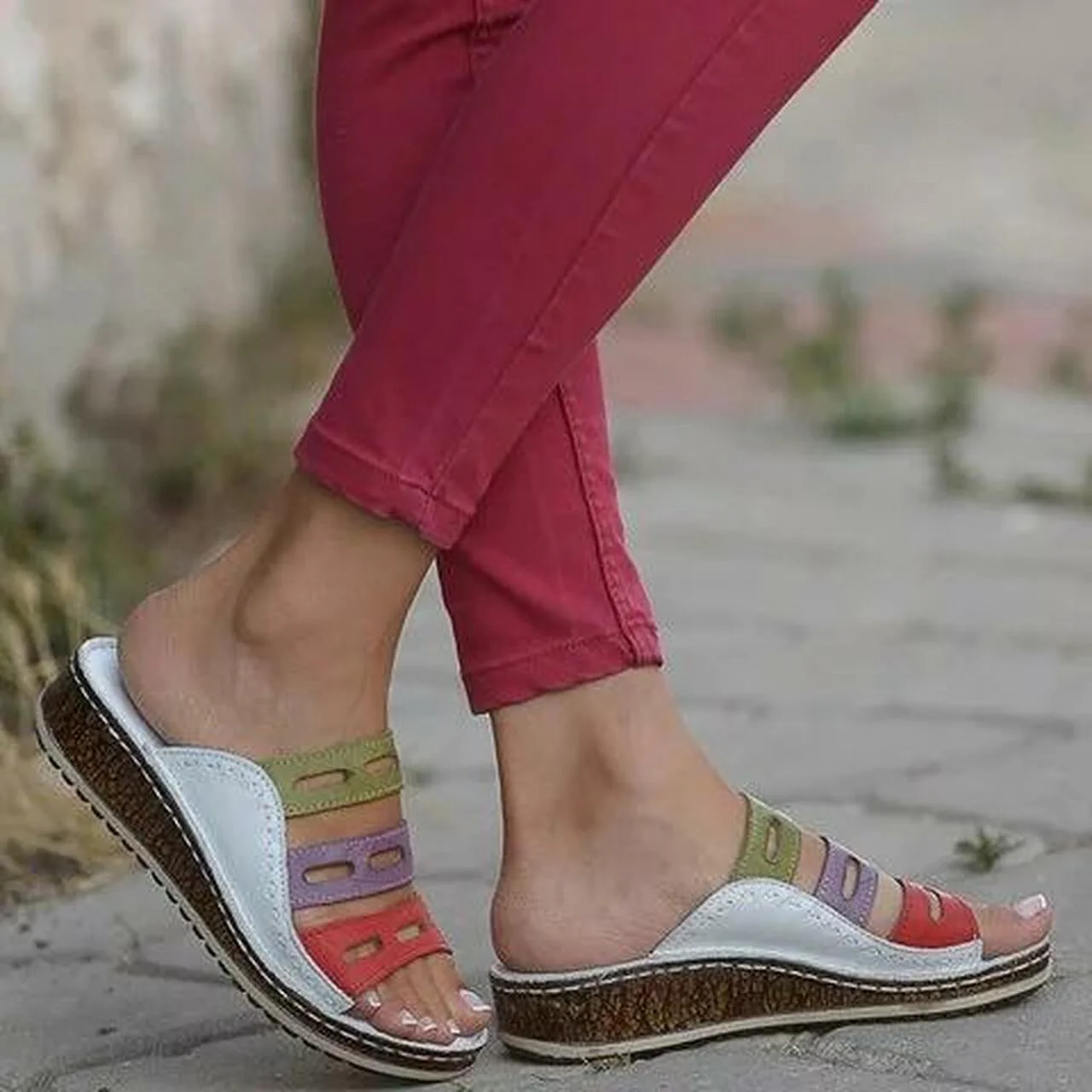 PREMIUM ORTHOPEDIC TRICOLOR SANDALS - 2026 - Image 4