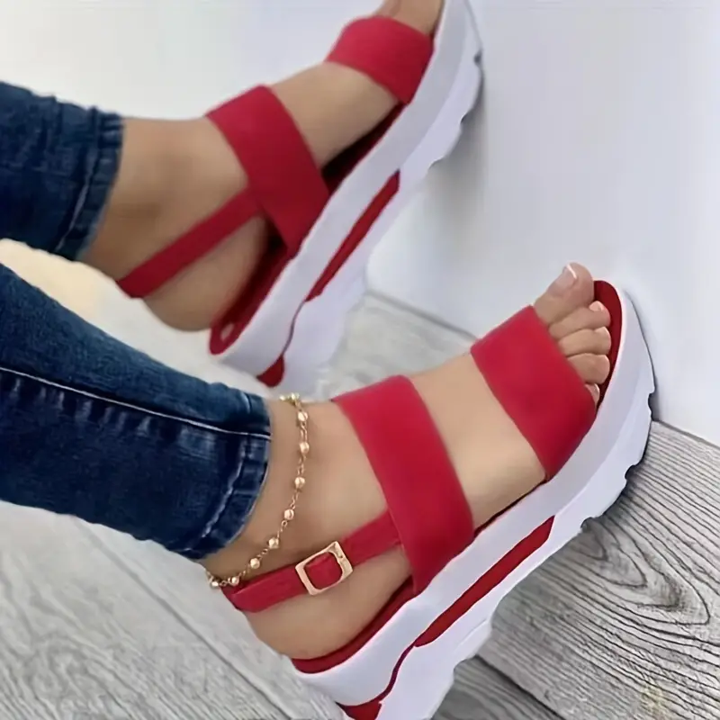 YARRAWIN™ PLATFORM OPEN TOE SANDALS - Image 5